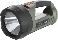 Oppladbar lyskaster og arbeidslampe, 1200 lumen