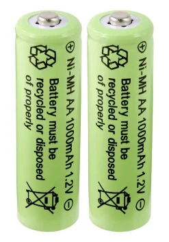 Oppladbart batteri AA/HR6 1000 mAh Solar, 2-pakning