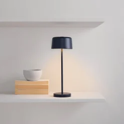 Oppladbar uten- og innendørs bordlampe, IP44, 33 cm