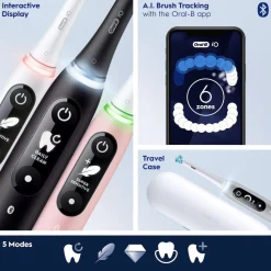 Oral-B iO 6 Sensitive elektrisk tannbørste, 5 innstillinger