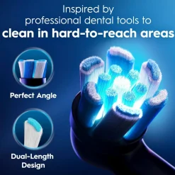Oral-B iO5 Duo elektrisk tannbørste, 5 børstemodi, 2-pakning