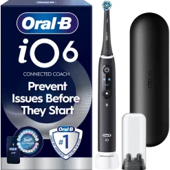 Oral-B iO 6 elektrisk tannbørste, 5 børstemoduser