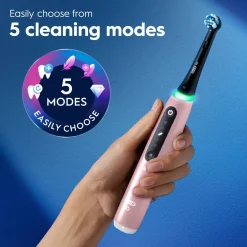 Oral-B iO 5 elektrisk tannbørste, 5 børstemoduser
