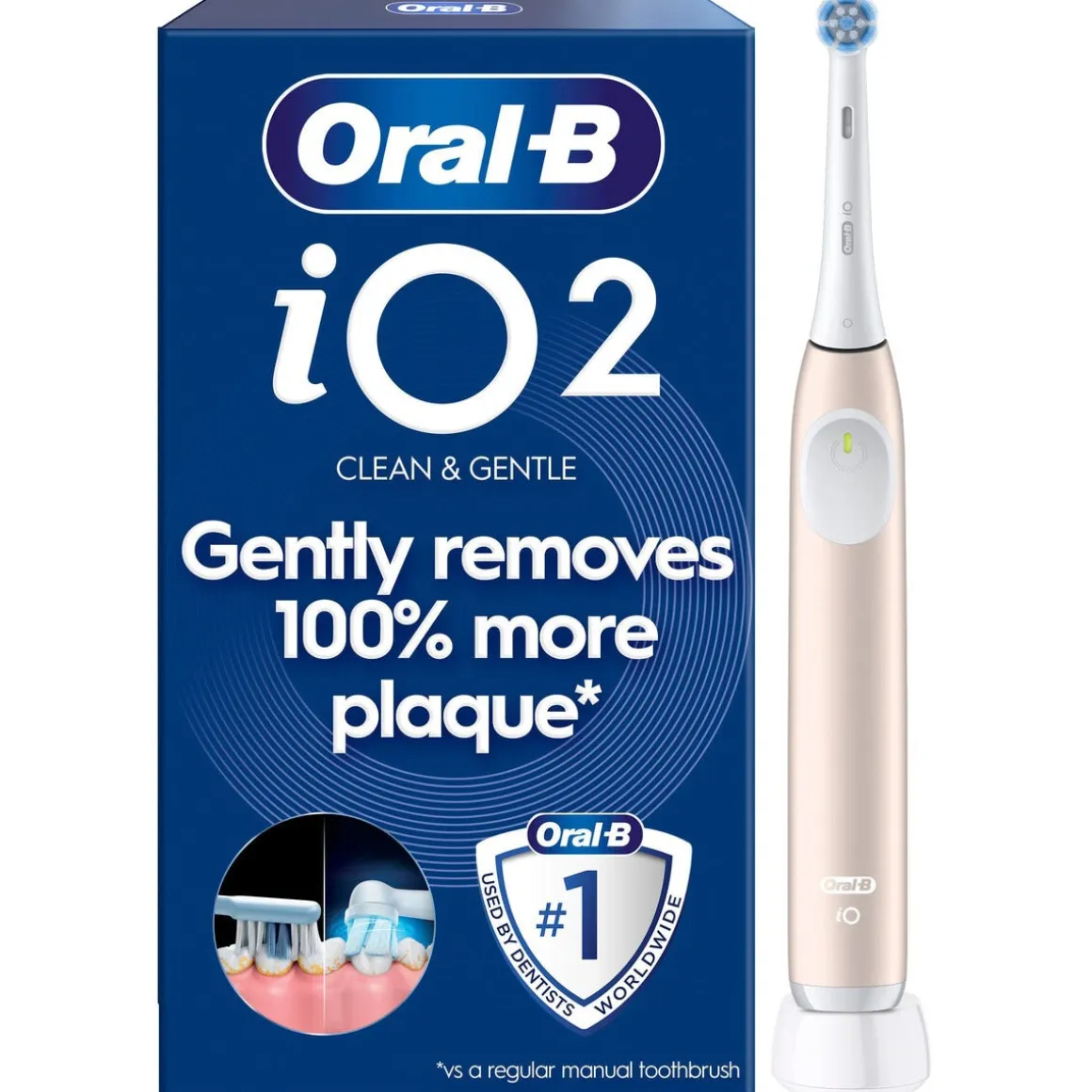 Oral-B iO 2 elektrisk tannbørste, 3 innstillinger