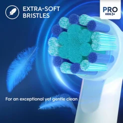Oral-B Pro Kids 3+ børstehoder refill, 4-pakning
