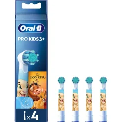 Oral-B Pro Kids 3+ børstehoder refill, 4-pakning