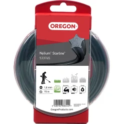 Oregon Nylium Starline trimmertråd, 1,6 mm x 15 m