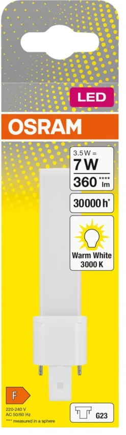 Osram Dulux LED G23 3,5 W S7 kompaktlysrør