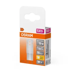 Osram LED stiftpære G9 1,9 W varmhvit