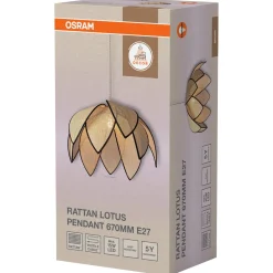 Osram Lotus taklampe rotting brun 67 cm