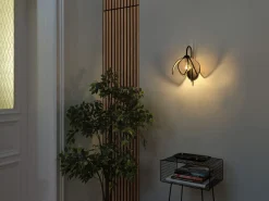 Osram Lotus vegglampe rotting E27 brun