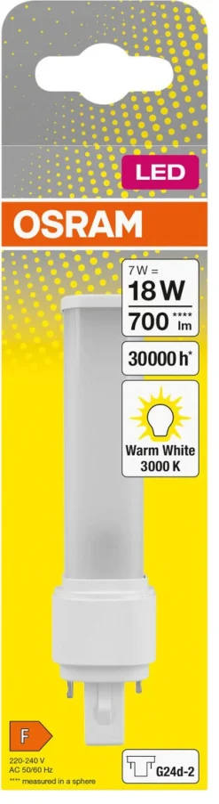 Osram Dulux LED G24D-2 7 W D18 kompaktlysrør