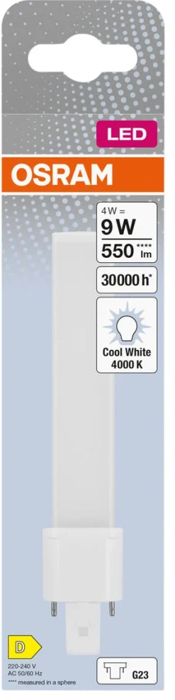 Osram Dulux LED G23 4 W S9 kompaktlysrør