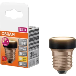 Osram LED Flat E27 3,5 W varm hvit, ultrakompakt