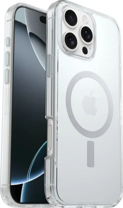 Otterbox Symmetry Clear MagSafe mobildeksel til iPhone 16 Pro Max