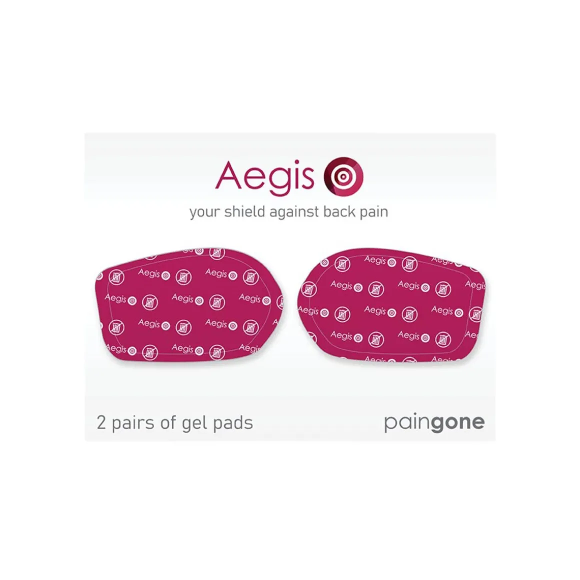 Paingone Aegis geléplater 2-pakning