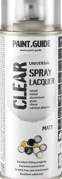 Paintguide klarlakkspray transparent, 400 ml