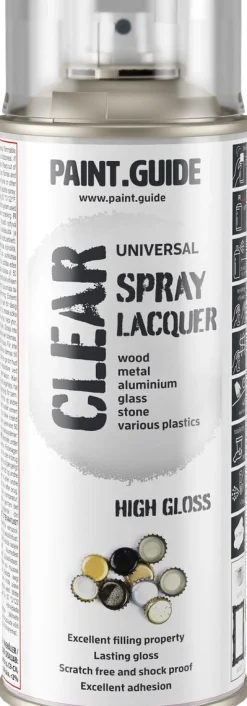 Paintguide klarlakkspray transparent, 400 ml