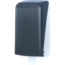 Papirholder for vegg, låsbar, 28,7 x 14 x 14,3 cm