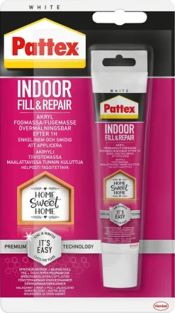 Pattex akrylfugemasse innendørs, hvit