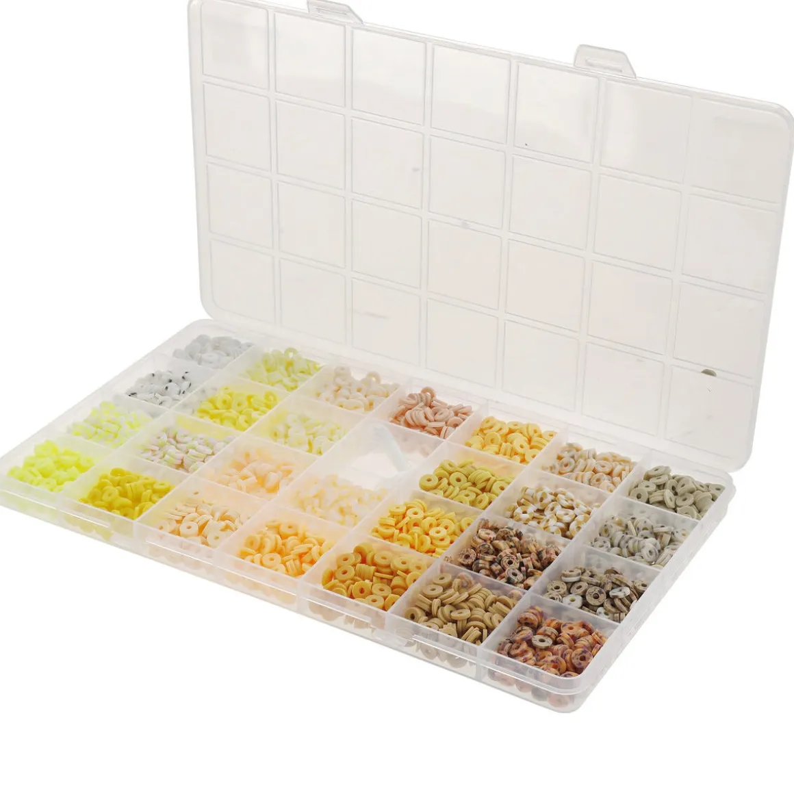 Perler til armbånd og halskjede, 2500 stk, fra 6 år