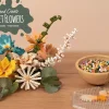 Perlesett blomster hobbysett, fra 12 år