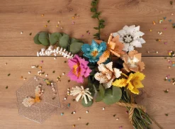 Perlesett blomster hobbysett, fra 12 år