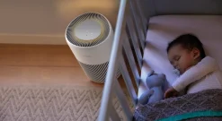 Philips AC2220/10 liten luftrenser med HEPA-filter, 109 m2