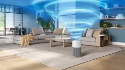 Philips AC2220/10 liten luftrenser med HEPA-filter, 109 m2