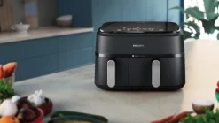Philips Airfryer 3000 Series dobbel, 9 l, NA351/00