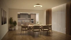 Philips Amigo takvifte med LED-belysning, hvit, dimbar