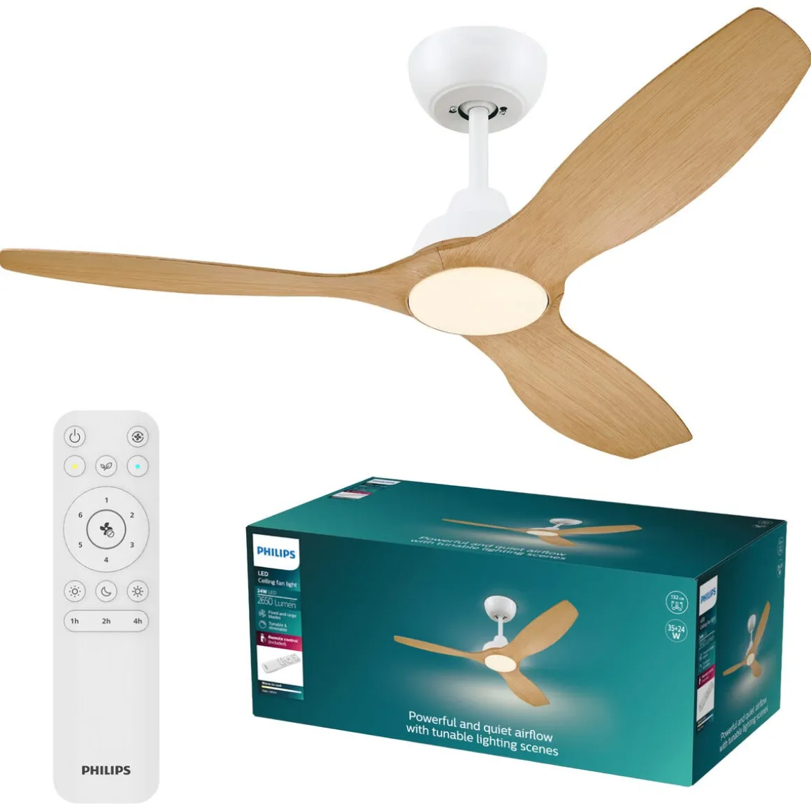 Philips Olas stor takvifte med lys, 132 cm