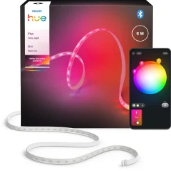Philips Hue Flux LED-stripe hvitt og farget lys, 6 meter
