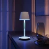 Philips Hue WCA Go bærbar bordlampe i metall, 35 cm