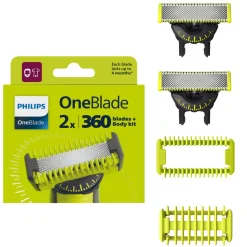 Philips OneBlade 360 Body kit reserveblad 2-pakning, QP624/50