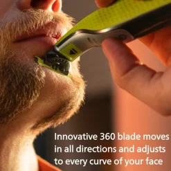 Philips OneBlade Face and Body QP2834/23, elektrisk barberhøvel