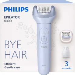 Philips Series 8000 epilator Wet & Dry trådløs