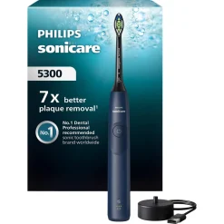 Philips Sonicare 5300 Series elektrisk tannbørste, blå