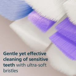 Philips Sonicare S2 Sensitive tannbørstehode hvit, 3-pakning