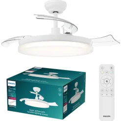Philips Tynl takvifte med lys, 106 cm, hvit
