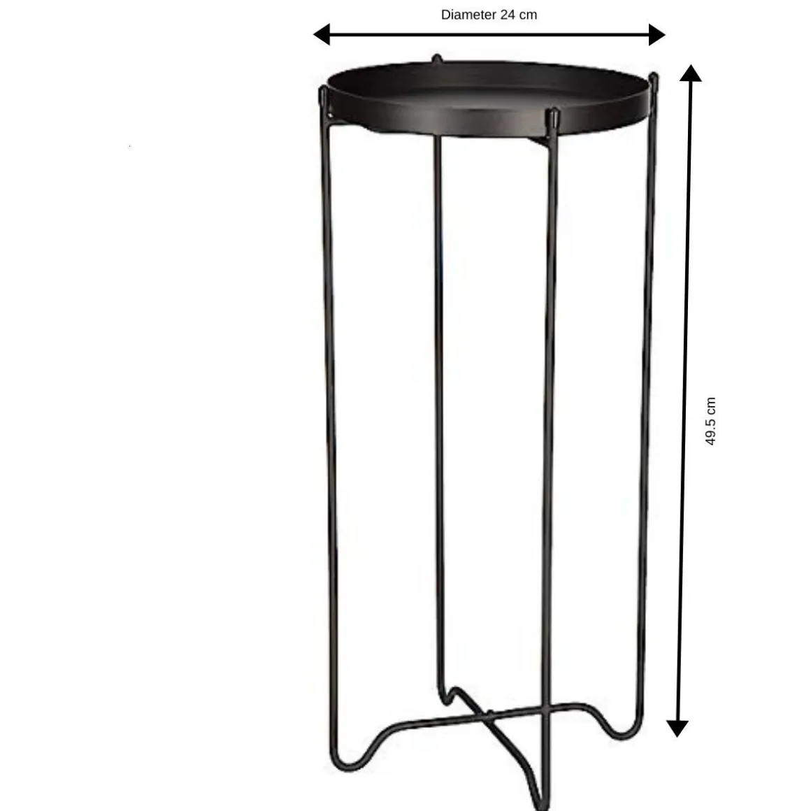 Pidestall svart