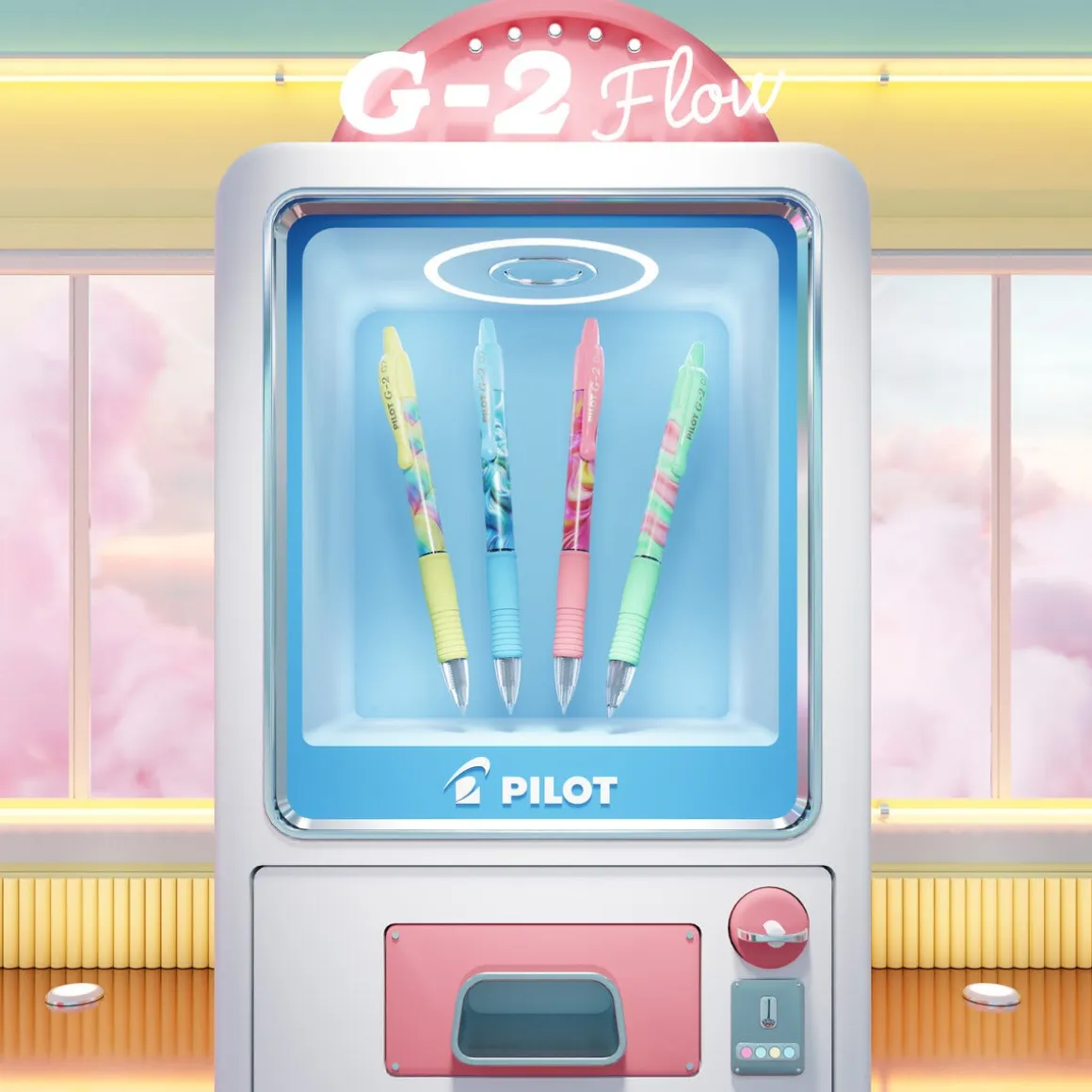 Pilot Nordic G2 Flow kulepenn 0,7 mm svart blekk
