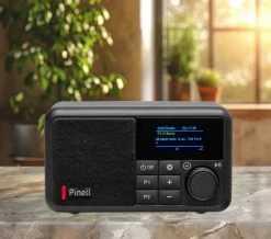Pinell Compact DAB+- og FM-radio med Bluetooth