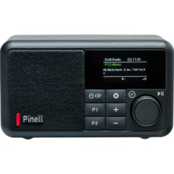 Pinell Compact DAB+- og FM-radio med Bluetooth