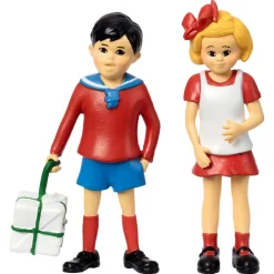 Pippi Langstrømpe figurpakke Tommy og Annika, fra 3 år