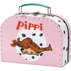 Pippi pappkoffert, rosa, fra 3 år