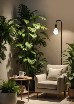 Plantebelysning LED E14, innendørs dyrkingslampe, 8 W