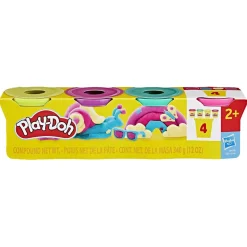 Play-Doh modelleringsleire 4-pakning, fra 2 år