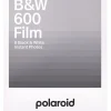 Polaroid 600 B&W svarthvittfilm med hvit ramme, 107 x 88 mm