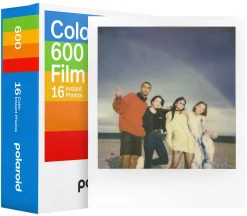 Polaroid 600 fargefilm med hvit ramme, 107 x 88 mm